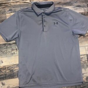Under Armour Men's Charcoal Polo Shirt